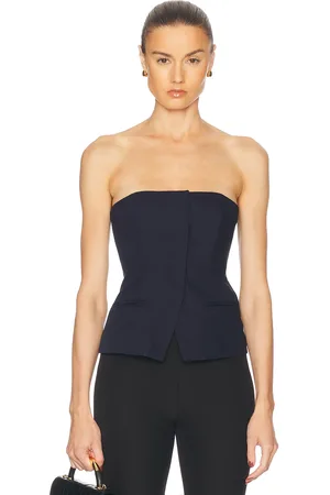 EAVES Tala Top in Navy - Navy. Size L (also in M, S, XL, XS, XXS).
