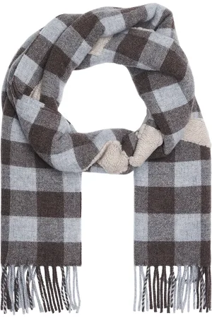 Acne Studios Veda Scarf in Brown & Beige - Brown. Size all.
