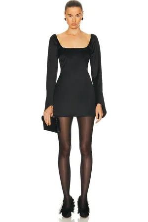 Khaite Tate Dress in Black - Black. Size 4 (also in ).