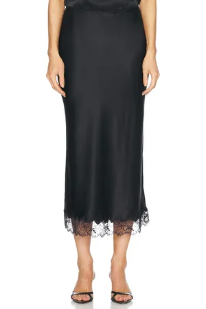 SABLYN Miranda Skirt in Black - Black. Size M (also in S, XS).