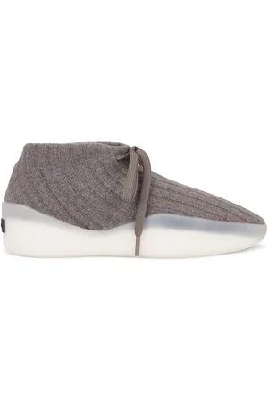 FEAR OF GOD Knit Runner Sneaker in Pond - Grey. Size 39 (also in 40, 41, 42, 43, 44).