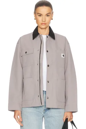 Carhartt Clapton Jacket in Yosemite & Black - Grey. Size S (also in XS).