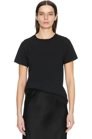 The Row Florie Top in Black - Black. Size L (also in M, S, XL).