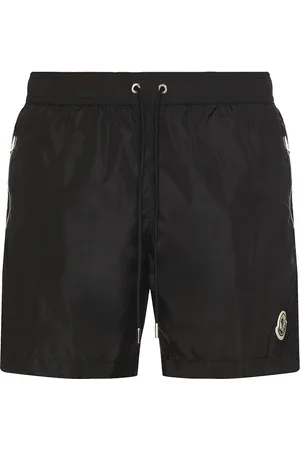 Moncler Swim Shorts in Black - Black. Size S (also in XL/1X).