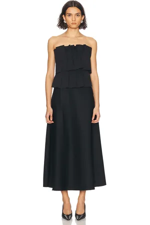 Dagmar Sculpted Tube Dress in Black - Black. Size 32 (also in 34).
