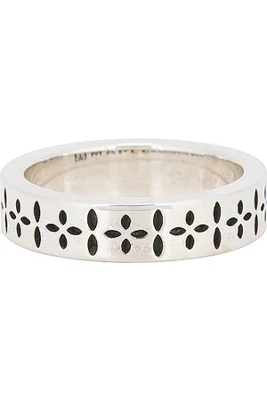Maple Bandana Ring in Silver 925 - Metallic Silver. Size 10 (also in 11, 7, 8, 9).