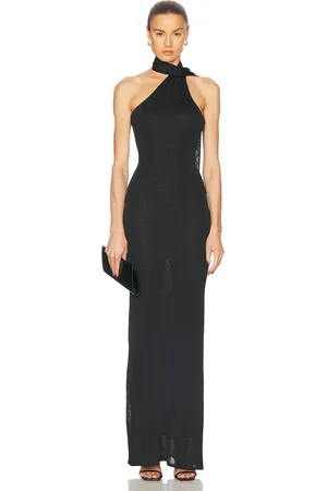 GALVAN Mirage Dress in Black - Black. Size L (also in XS).