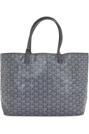 GOYARD Saint Louis PM Tote Bag in Grey - Grey. Size all.
