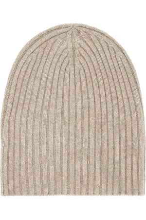 Jenni Kayne Cashmere Beanie in Ecru - Beige. Size all.