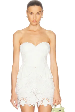 Cult Gaia Jace Top in Off White - Ivory. Size XS (also in ).