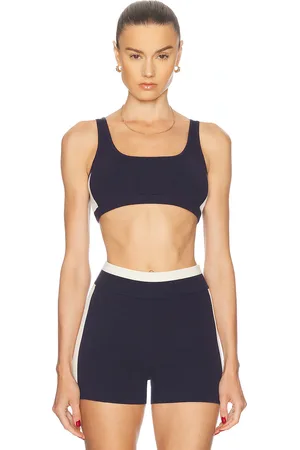 The Upside Montage Rory Scoop Sports Bra in Navy - Navy. Size L (also in M, S, XS).
