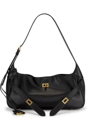 Balenciaga Bel Air Small Shoulder Bag in Black - Black. Size all.