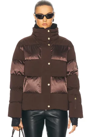 Bogner Naja-d Jacket in Black Coffee - Brown. Size 6 (also in 8).