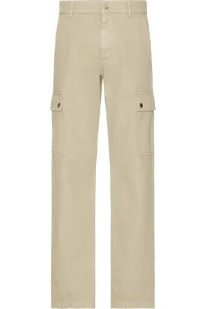 Burberry Garment Dyed Zip Back Cargo Pants in Heron - Grey. Size 46 (also in ).