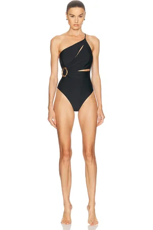 Cult Gaia Desi One Piece Swimsuit in Black - Black. Size L (also in XS).