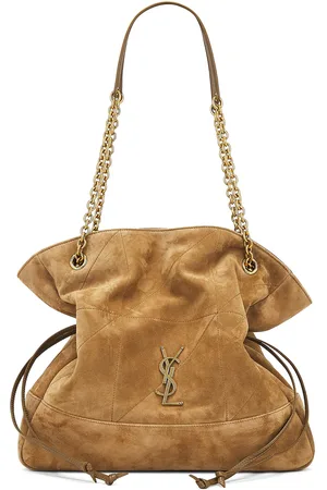 Saint Laurent Jamie 4.3 Shopping Bag in Golden Leaf - Brown. Size all.