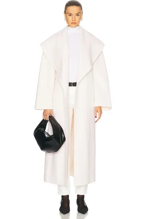 TOVE Ondine Coat in Cream - Cream. Size 36 (also in 38, 40).