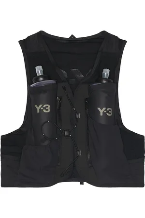Y-3 Y-3 Run Vest in Black - Black. Size L (also in S).