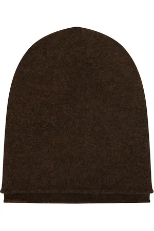 The Row Tony Beanie in Smoke Brown - Brown. Size M/L (also in XS/S).