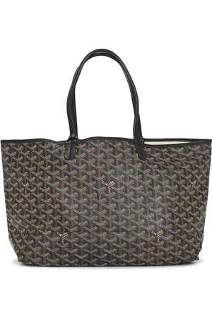 GOYARD Saint Louis PM Tote Bag in Black - Black. Size all.
