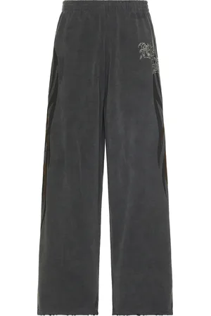 Balenciaga Baggy Sweatpants in Super Faded Wash Black - Black. Size M (also in S).