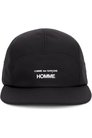 Comme des Garçons Nylon Weather Cap in Black - Black. Size all.