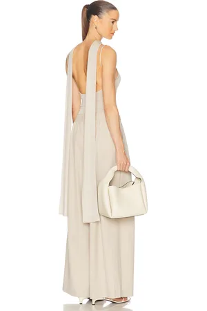 St Agni Knit Scarf Top in Creme - Cream. Size L (also in XS).
