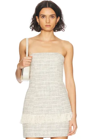 Staud Silvia Top in Ivory Multi - Ivory. Size 0 (also in 2, 4, 6, 8).