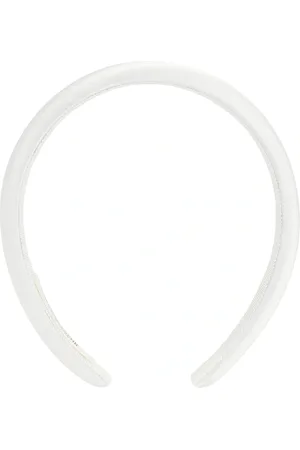 Jennifer Behr Tiana Headband in Cream - Cream. Size all.
