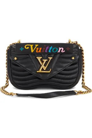 LOUIS VUITTON New Wave Chain PM Shoulder Bag in Black - Black. Size all.