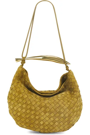 Bottega Veneta Medium Sardine Bag in Limonite & Muse Brass - Yellow. Size all.