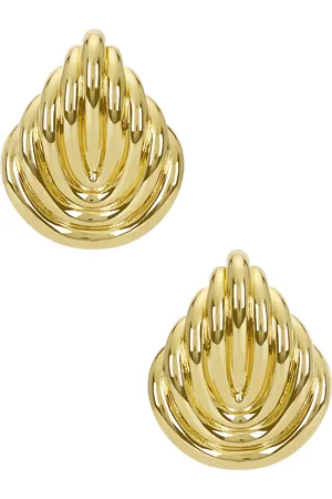 Julietta X Cassetto Jc1 Earrings in Gold - Metallic Gold. Size all.