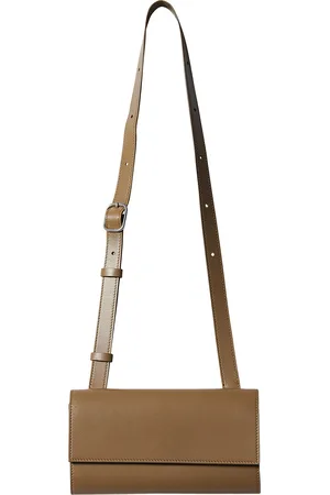 The Row Belt Flap Bag in Incense ANS - Brown. Size all.