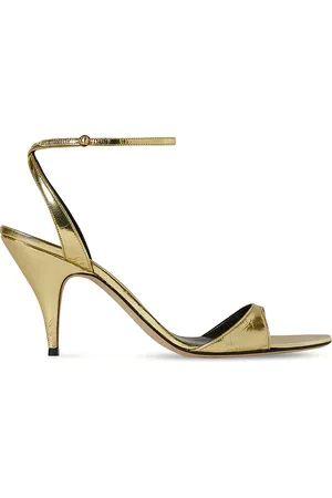 The Row Vika Sandal in Gold - Metallic Gold. Size 36 (also in 36.5, 40, 41).