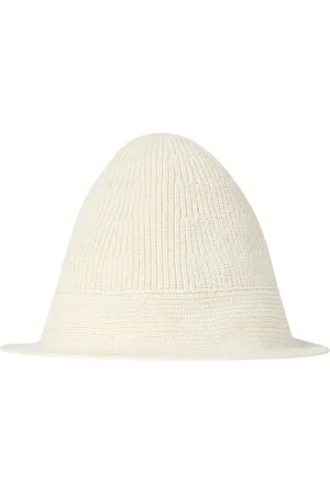 The Row Falken Hat in Ivory - Ivory. Size M/L (also in XS/S).