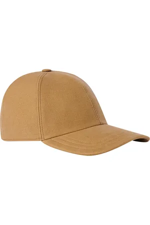 The Row Caspian Hat in Deep Bistre - Brown. Size L (also in M, S).