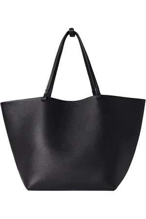 The Row XL Park Tote in Black Pld - Black. Size all.