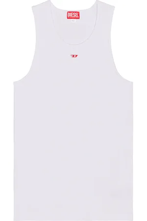 Diesel Lifty Tank Top in White - White. Size XL/1X (also in ).