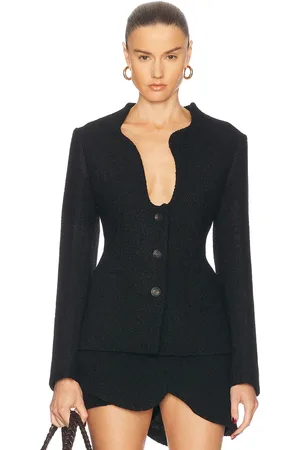 Salvatore Ferragamo Single Breasted Blazer in Nero - Black. Size 38 (also in ).