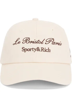 Sporty & Rich X Le Bristol Paris Faubourg Hat in Cream - Cream. Size all.