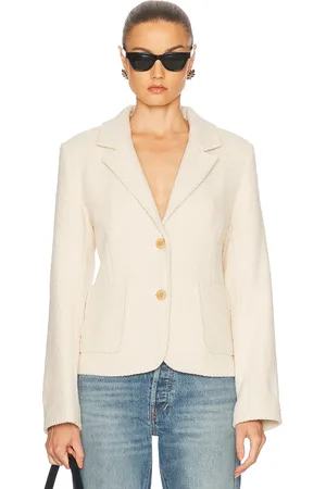 Skall Studio Claire Blazer in Off White - Ivory. Size 34 (also in 36, 38, 40).