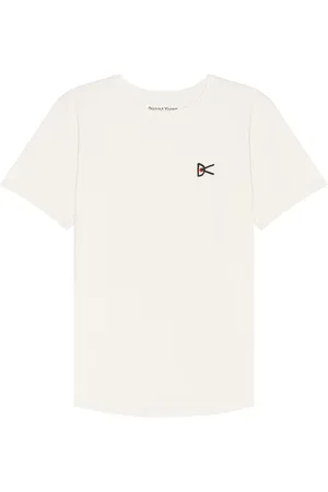 District Vision Lightweight Short Sleeve Tee in Lunar White - White. Size L (also in M, S, XL/1X).