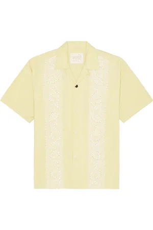 Kardo Ronen Shirt in Ray Flower - Yellow. Size M (also in S).