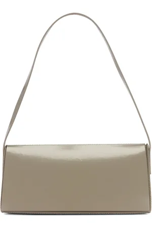 St Agni Triangle Origami Shoulder Bag in Slate - Grey. Size all.