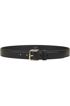 The Row Classic Belt in Black - Black. Size M (also in ).