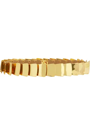 ALEXIS Lirio Belt in Gold - Metallic Gold. Size all.