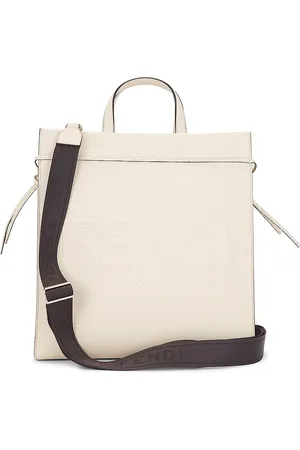 Fendi Go To Shopper Tote Bag in Ivory - Ivory. Size all.