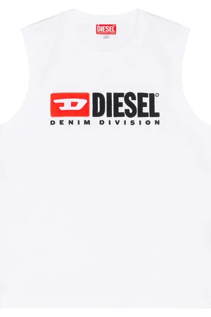 Diesel Isco Tank Top in White - White. Size L (also in ).