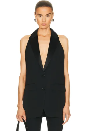 Burberry Halter Vest Top in Black - Black. Size 2 (also in ).