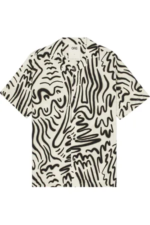 Oas Aerosol Viscose Shirt in White - White. Size L (also in M, S, XL/1X).